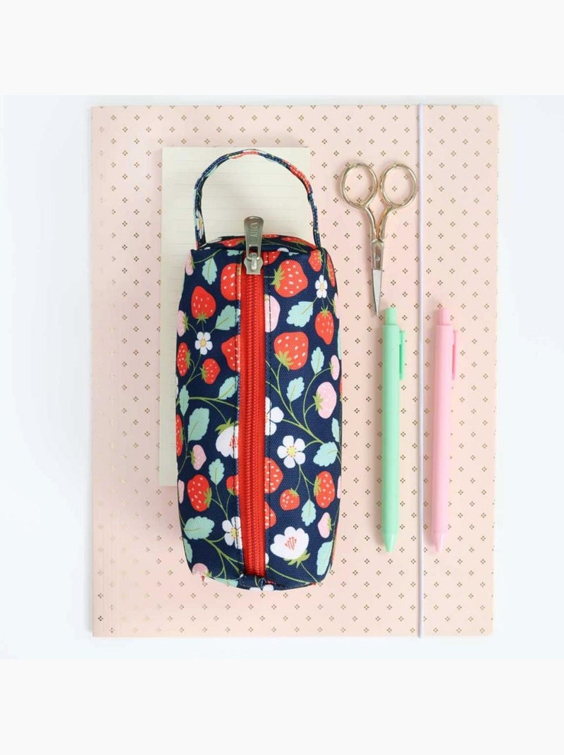 A Little Lovely Company - Trousse Fraises Noir - Kiabi