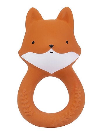 A Little Lovely Company | Anneau de dentition hochet renard 100% naturel