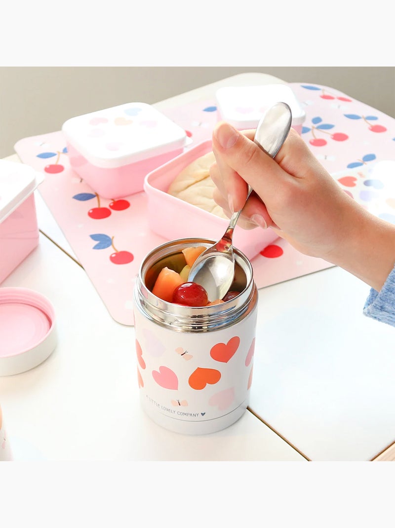 A little lovely company | boîte repas isotherme en inox enfant 300 ml Blanc - Kiabi