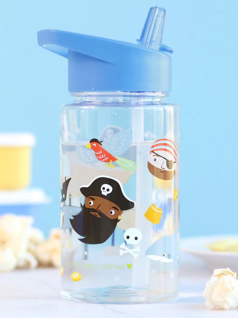 A Little Lovely Company | Gourde enfant ergonomique 450 ml Bleu - Kiabi