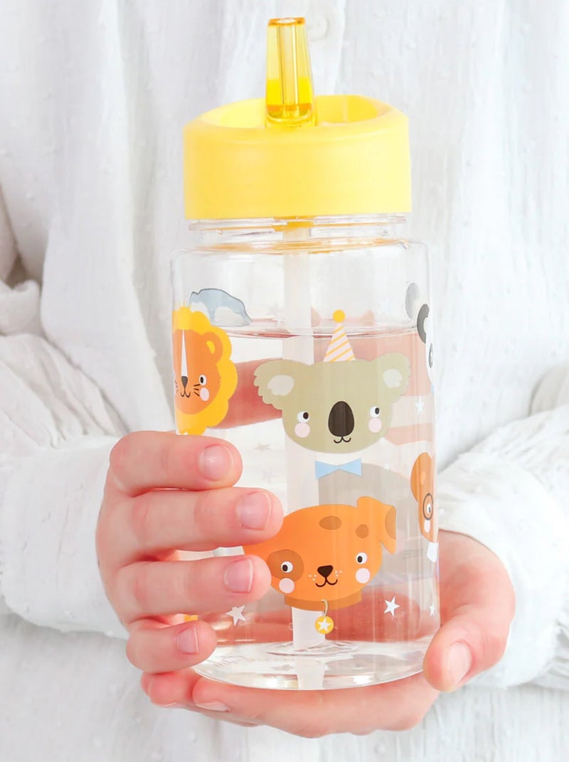 A Little Lovely Company | Gourde enfant ergonomique 450 ml Jaune - Kiabi
