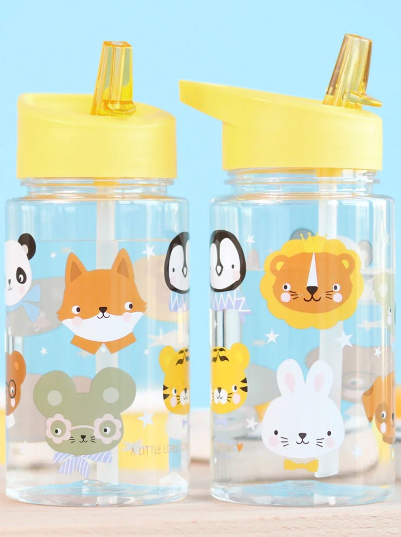 A Little Lovely Company | Gourde enfant ergonomique 450 ml Jaune - Kiabi