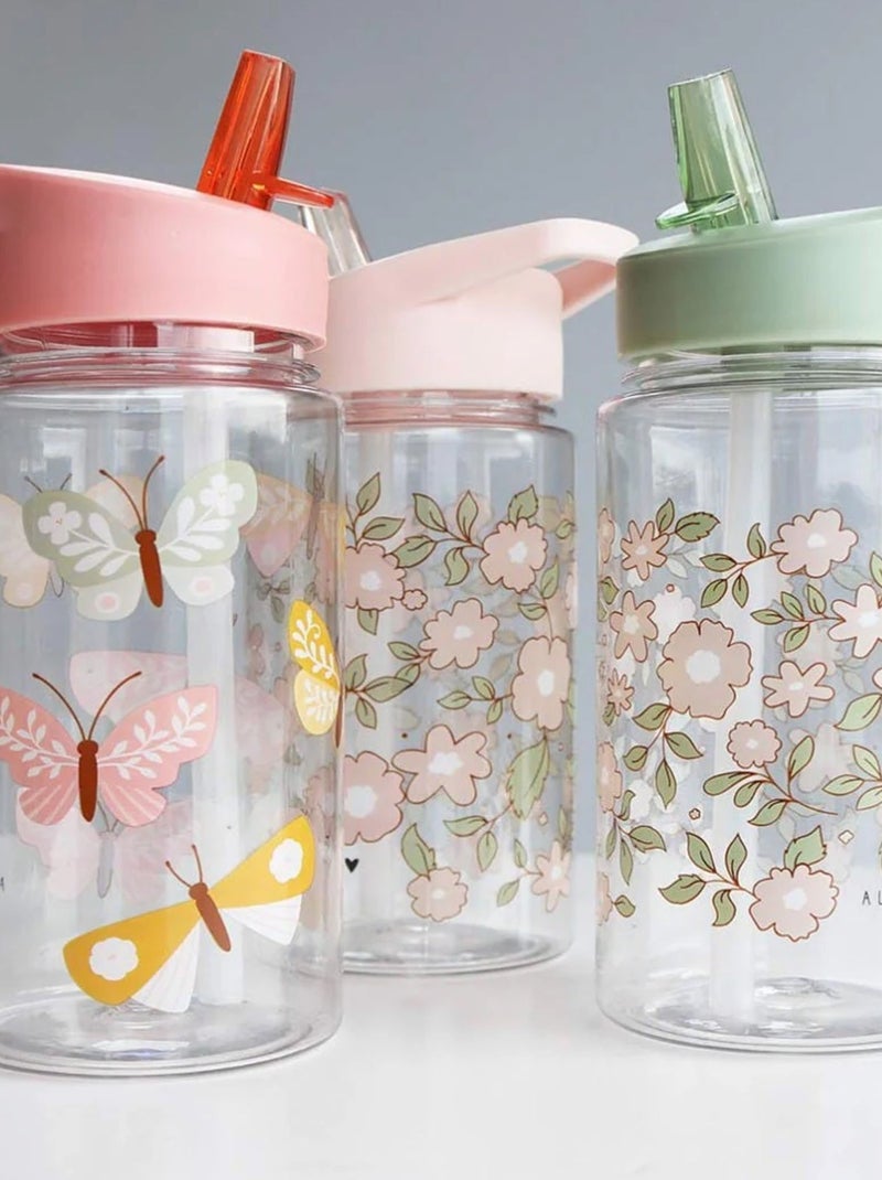A Little Lovely Company | Gourde enfant ergonomique 450 ml Rose - Kiabi