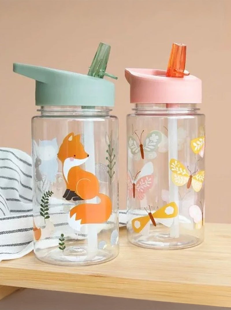 A Little Lovely Company | Gourde enfant ergonomique 450 ml Vert d'eau - Kiabi