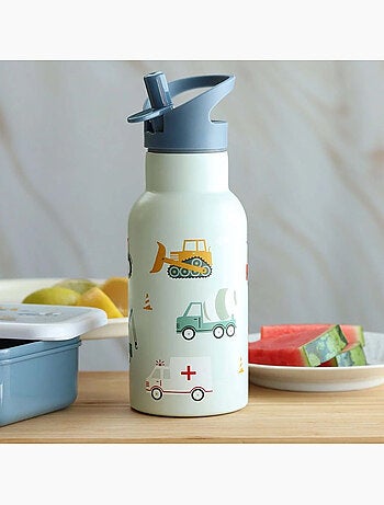 A little lovely company | gourde inox isotherme enfant 350 ml avec paille