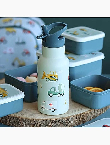 A little lovely company | gourde inox isotherme enfant 350 ml avec paille