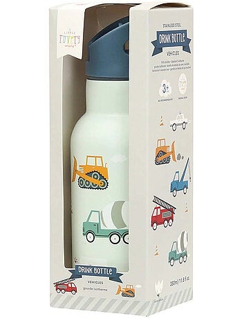 A little lovely company | gourde inox isotherme enfant 350 ml avec paille