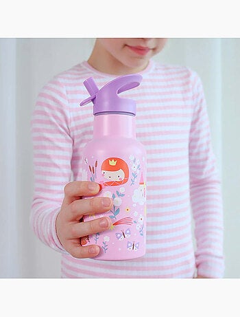 A little lovely company | gourde inox isotherme enfant 350 ml avec paille