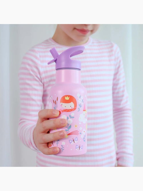 A little lovely company | gourde inox isotherme enfant 350 ml avec paille - Kiabi A little lovely company | gourde inox isotherme enfant 350 ml avec paille - Kiabi