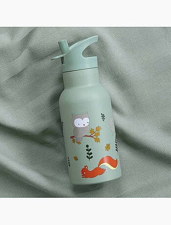 A little lovely company | gourde inox isotherme enfant 350 ml avec paille