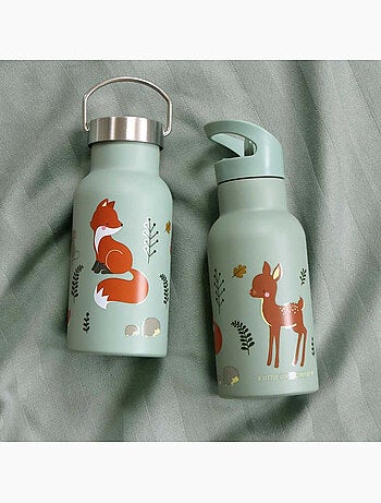 A little lovely company | gourde inox isotherme enfant 350 ml avec paille