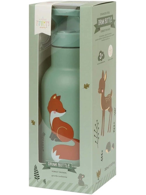 A little lovely company | gourde inox isotherme enfant 350 ml avec paille - Kiabi