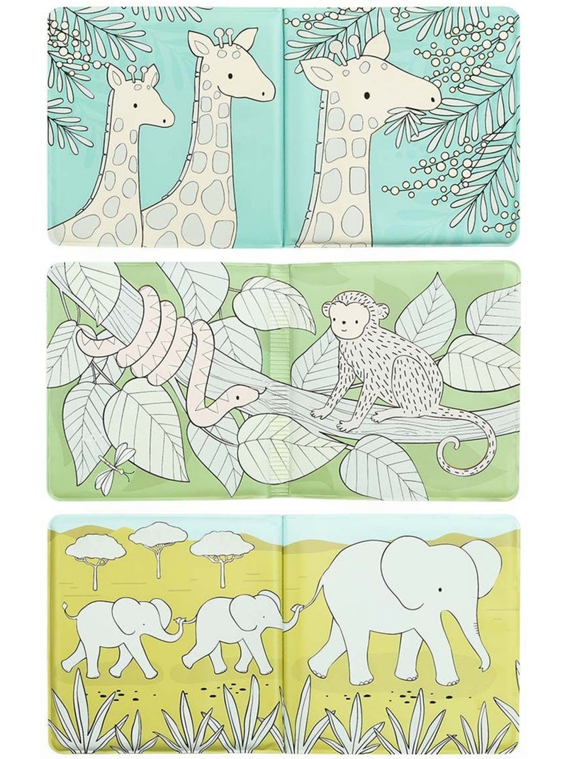 A Little Lovely Company | Livre de bain magique enfant Orange - Kiabi