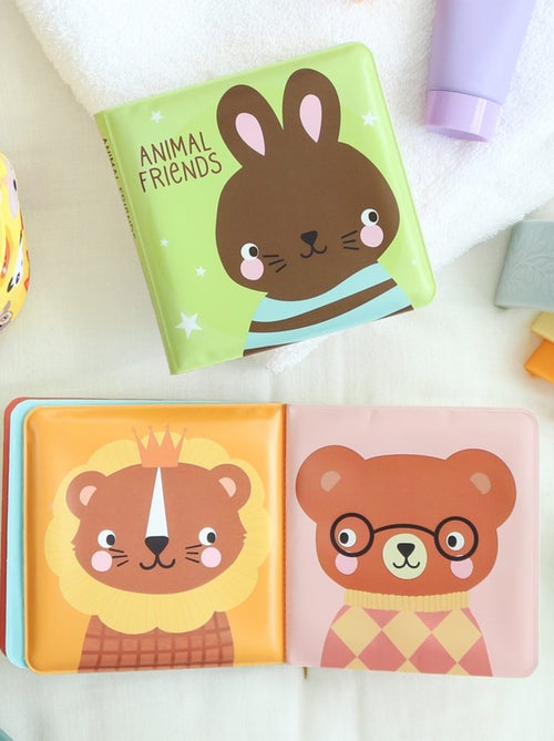 A Little Lovely Company | Livre de bain pour enfant Les amis animaux - Kiabi