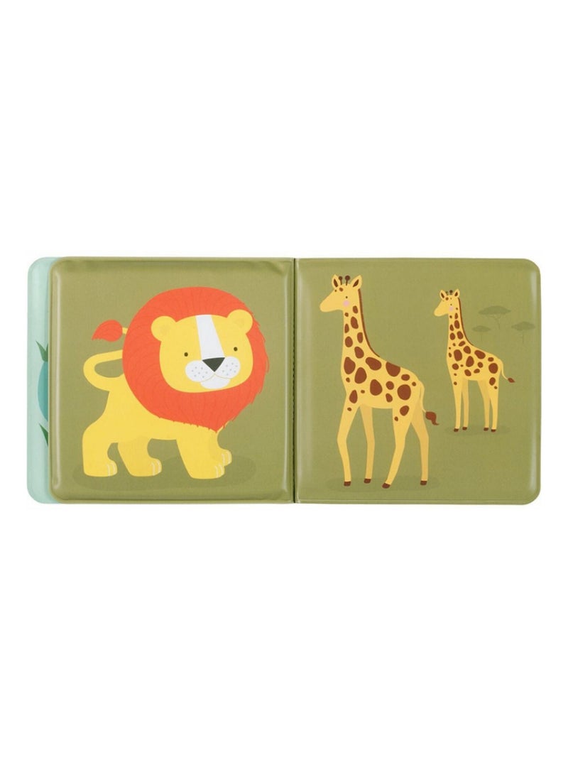 A Little Lovely Company | Livre de bain pour enfant Les amis de la jungle Vert foncé - Kiabi