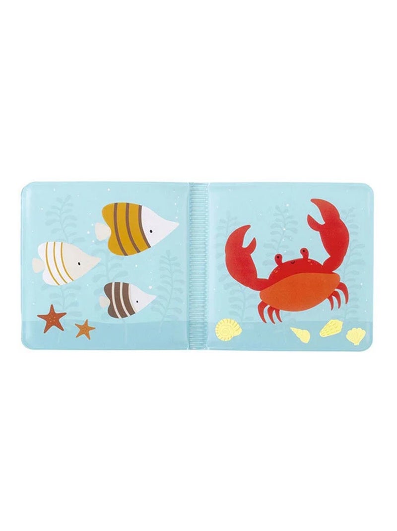 A Little Lovely Company | Livre de bain pour enfant Les amis de l'océan Bleu - Kiabi