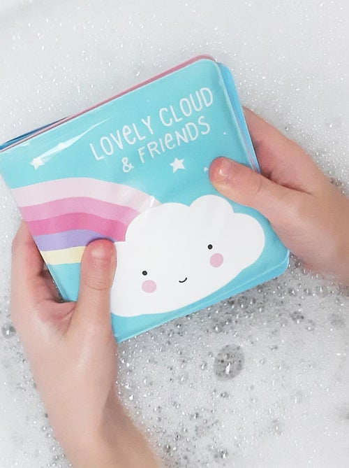 A Little Lovely Company | Livre de bain pour enfant Lovely Cloud et ses amis - Kiabi A Little Lovely Company | Livre de bain pour enfant Lovely Cloud et ses amis - Kiabi