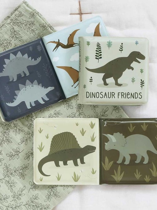 A Little Lovely Company | Livre de bain pour enfant Nos amis dinosaures - Kiabi