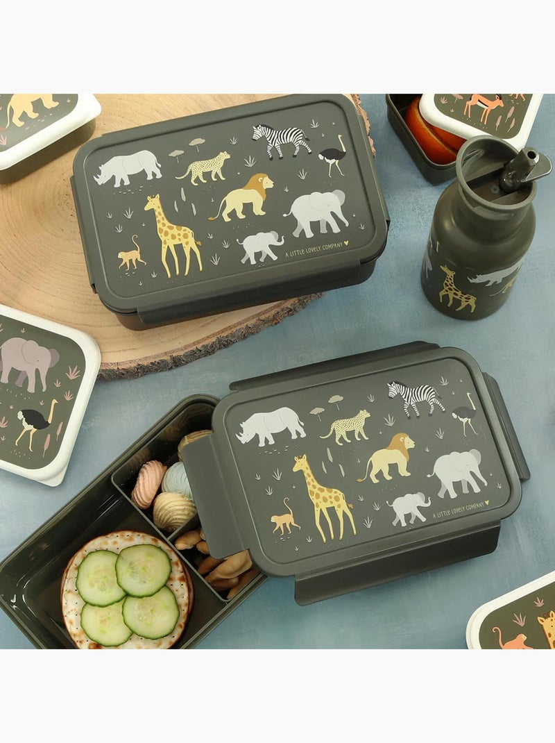 A little lovely company | lunch box enfant 3 compartiments bento Vert d'eau - Kiabi