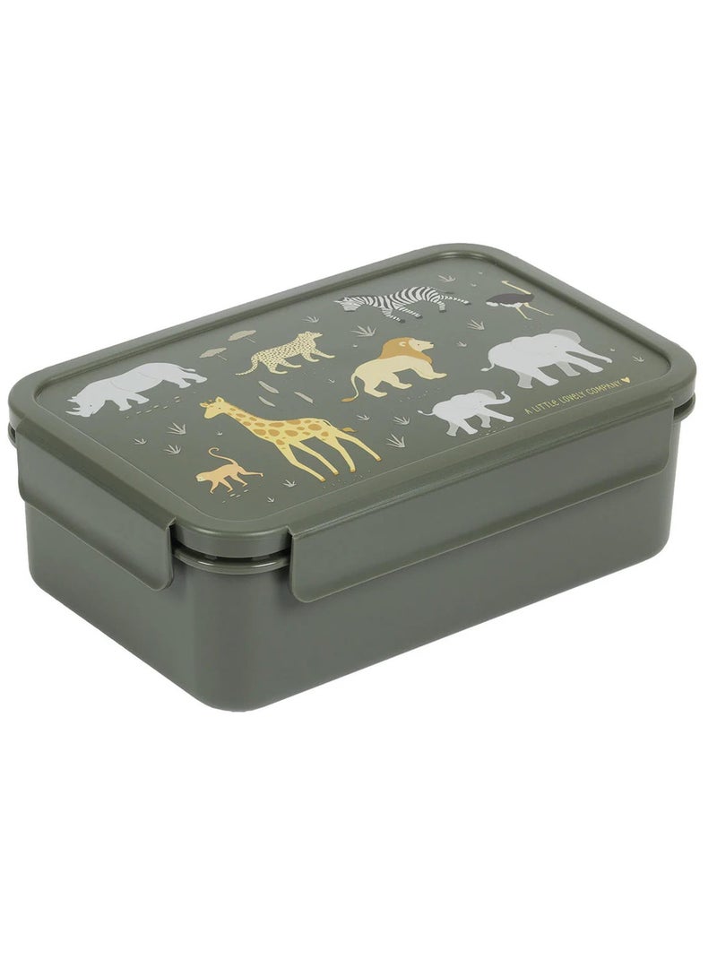 A little lovely company | lunch box enfant 3 compartiments bento Vert d'eau - Kiabi