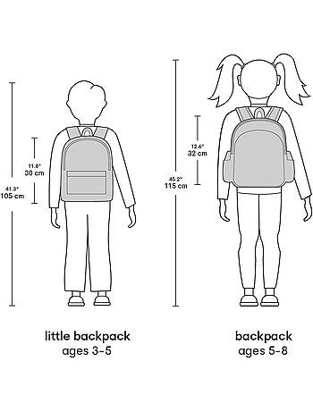 A Little Lovely Company | Sac à dos école avec poche isotherme