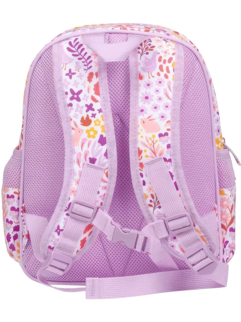 A Little Lovely Company | Sac à dos école avec poche isotherme Violet - Kiabi