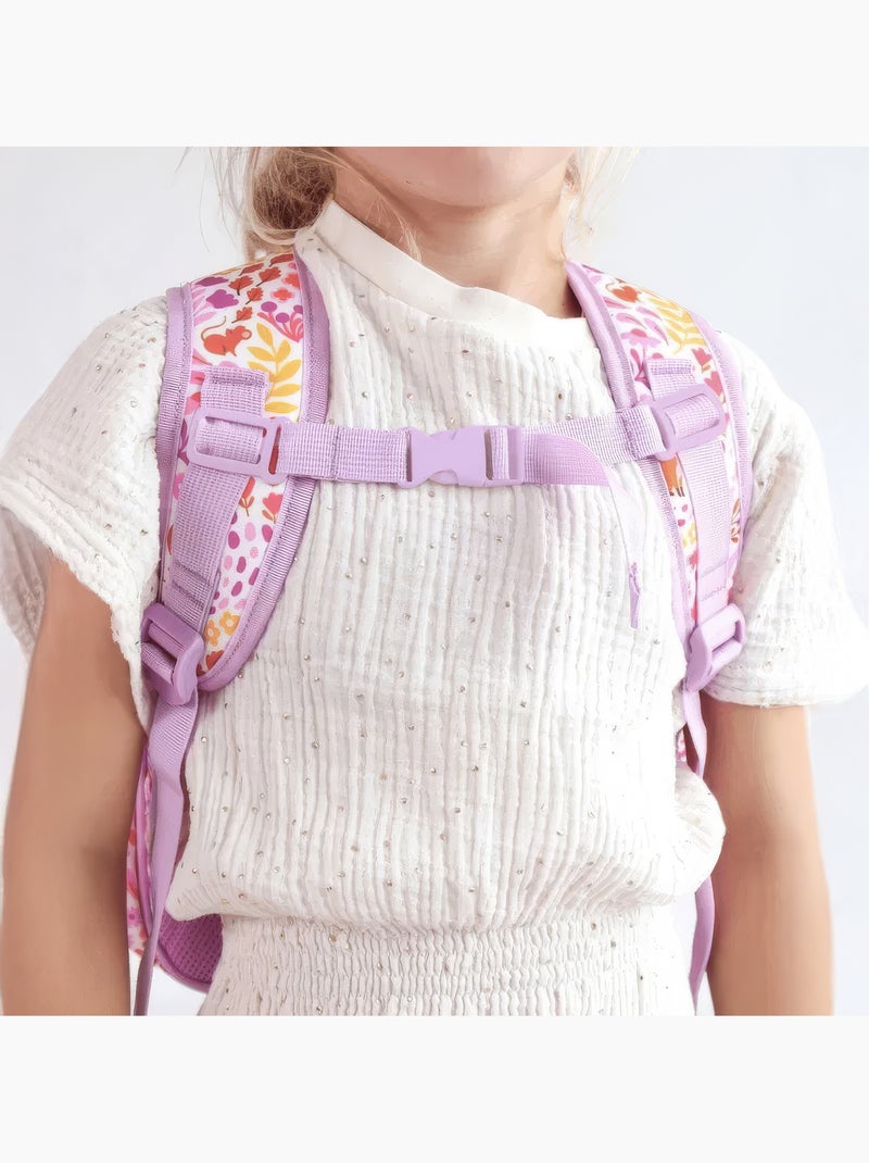 A Little Lovely Company | Sac à dos école avec poche isotherme Violet - Kiabi