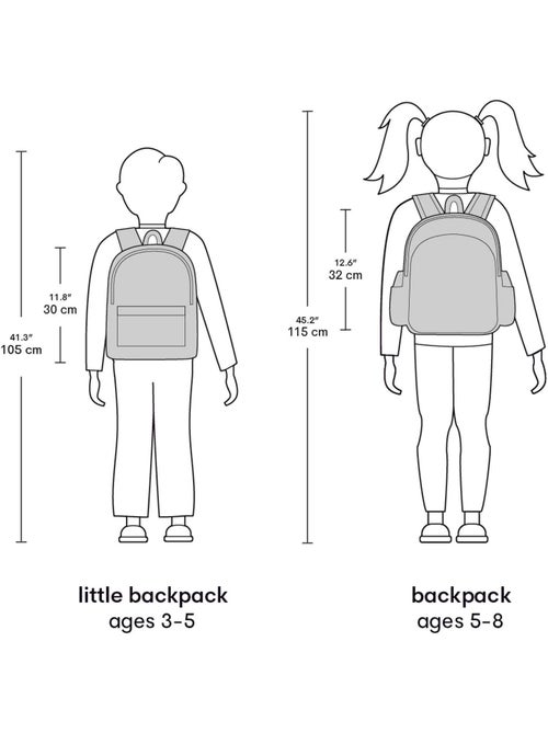 A Little Lovely Company | Sac à dos école avec poche isotherme - Kiabi