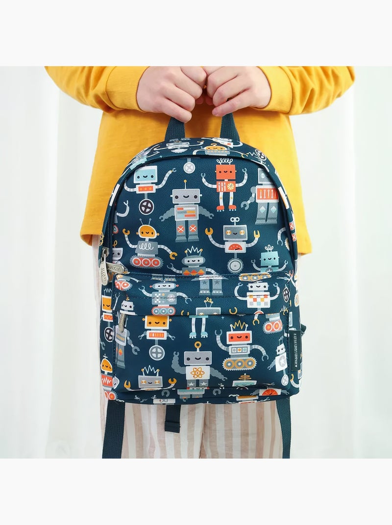 A Little Lovely Company | Sac à dos maternelle motifs ludiques Bleu marine - Kiabi