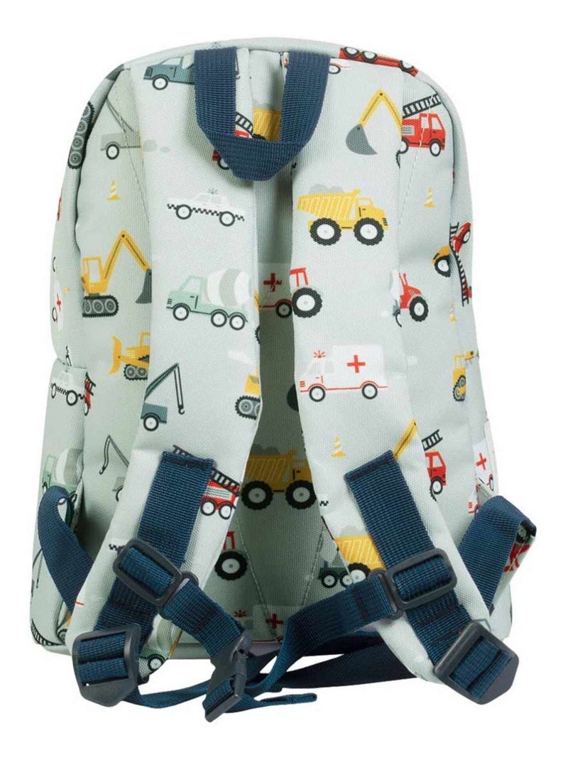 A Little Lovely Company | Sac à dos maternelle motifs ludiques Gris - Kiabi
