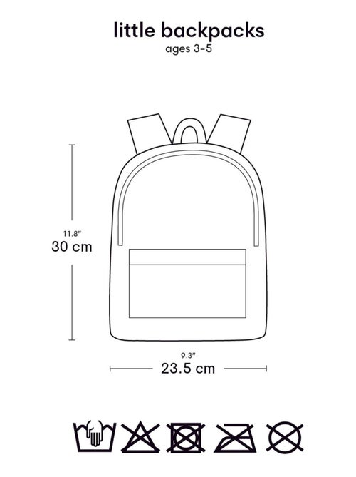 A Little Lovely Company | Sac à dos maternelle motifs ludiques - Kiabi