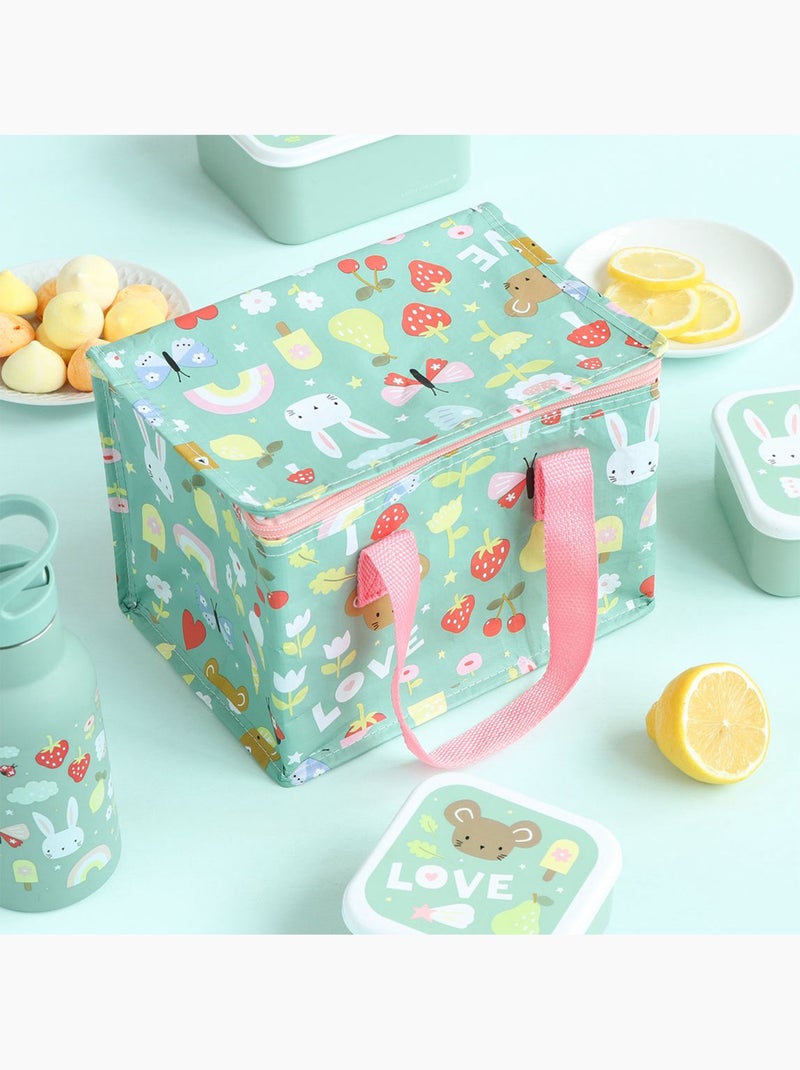 A Little Lovely Company | Sac à goûter isotherme Vert - Kiabi
