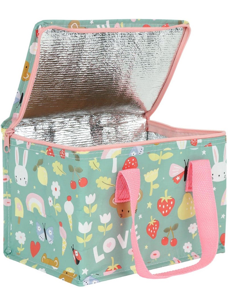 A Little Lovely Company | Sac à goûter isotherme Vert - Kiabi