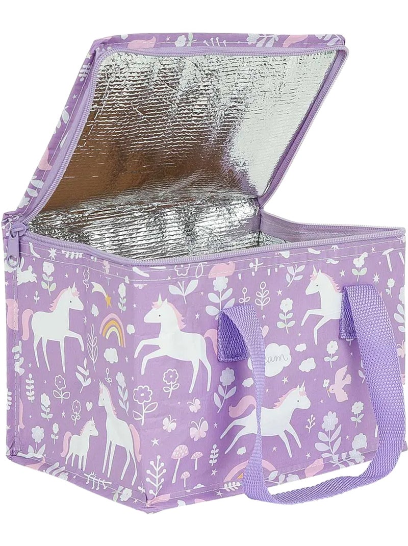 A Little Lovely Company | Sac à goûter isotherme Violet - Kiabi