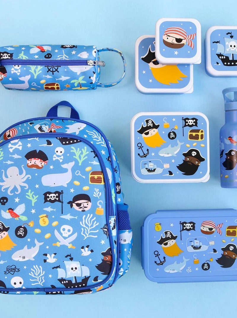 A Little Lovely Company | Set de 4 boîtes à goûter Bleu - Kiabi