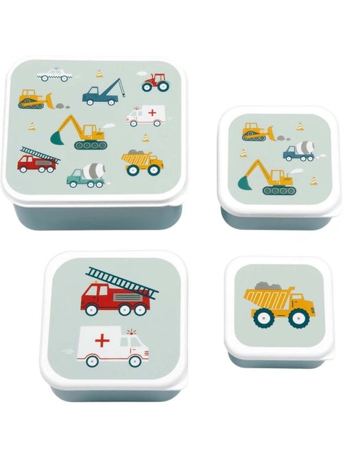 A little lovely company | set de 4 boîtes à goûter - Kiabi