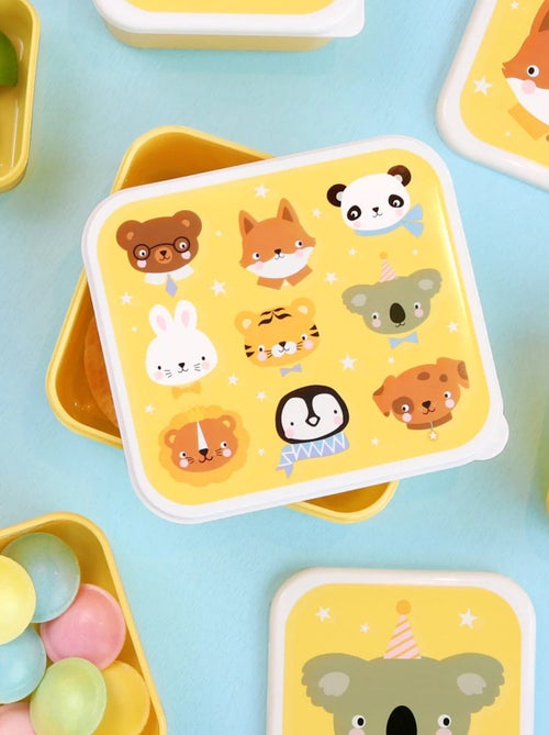 A Little Lovely Company | Set de 4 boîtes à goûter - Kiabi