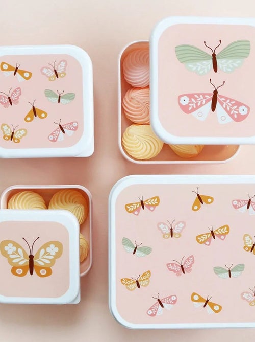 A Little Lovely Company | Set de 4 boîtes à goûter - Kiabi