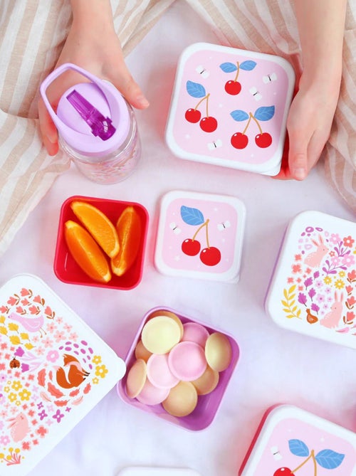 A Little Lovely Company | Set de 4 boîtes à goûter - Kiabi