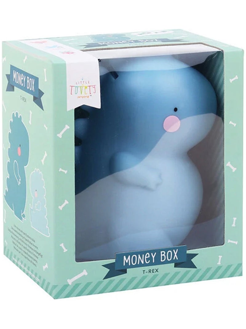 A Little Lovely Company | Tirelire enfant dinosaure Bleu - Kiabi