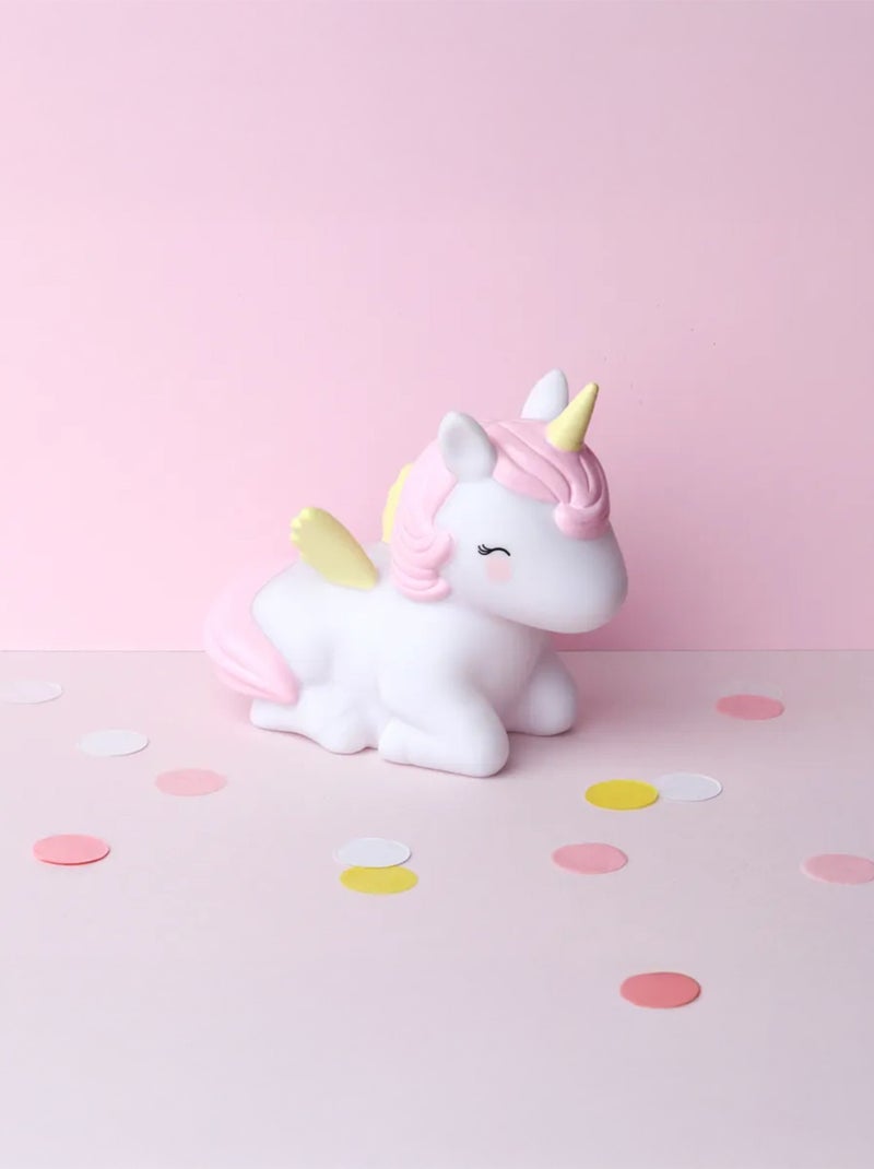 A Little Lovely Company | Tirelire enfant licorne Blanc - Kiabi
