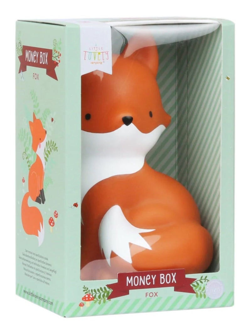 A Little Lovely Company | Tirelire enfant renard Orange - Kiabi