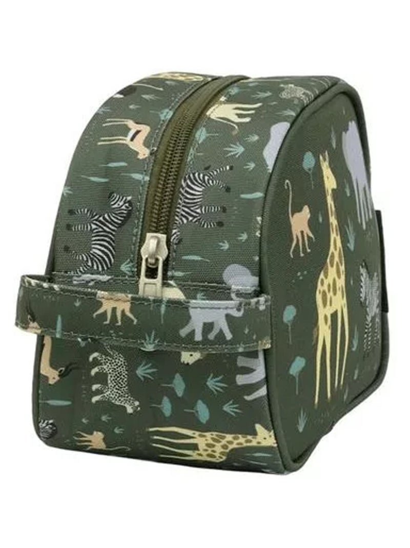A Little Lovely Company | Trousse de toilette pour enfants Kaki - Kiabi