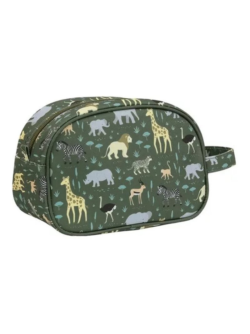 A Little Lovely Company | Trousse de toilette pour enfants Kaki - Kiabi