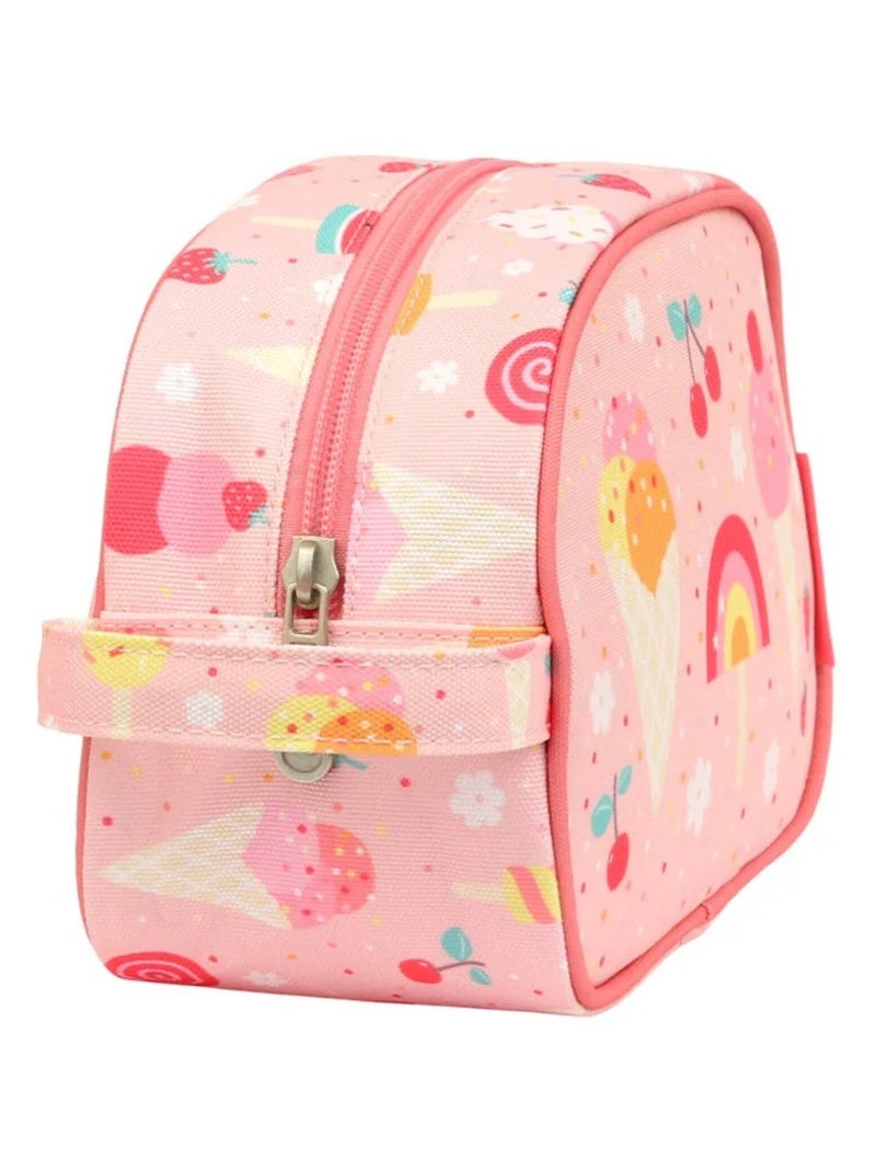 A Little Lovely Company | Trousse de toilette pour enfants Rose - Kiabi