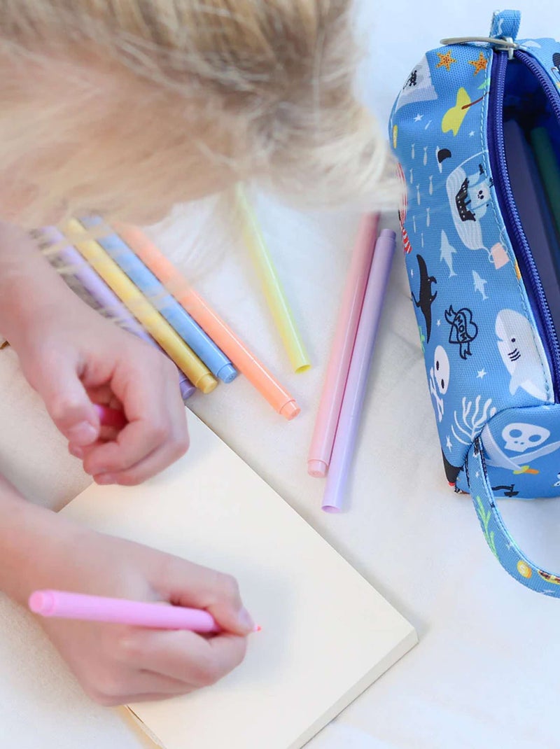 A Little Lovely Company | Trousse d'école et loisirs pour enfant Bleu - Kiabi