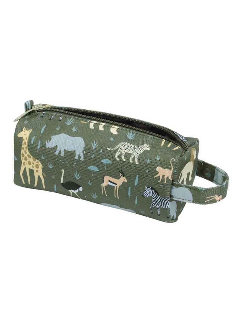A Little Lovely Company | Trousse d'école et loisirs pour enfant Kaki - Kiabi
