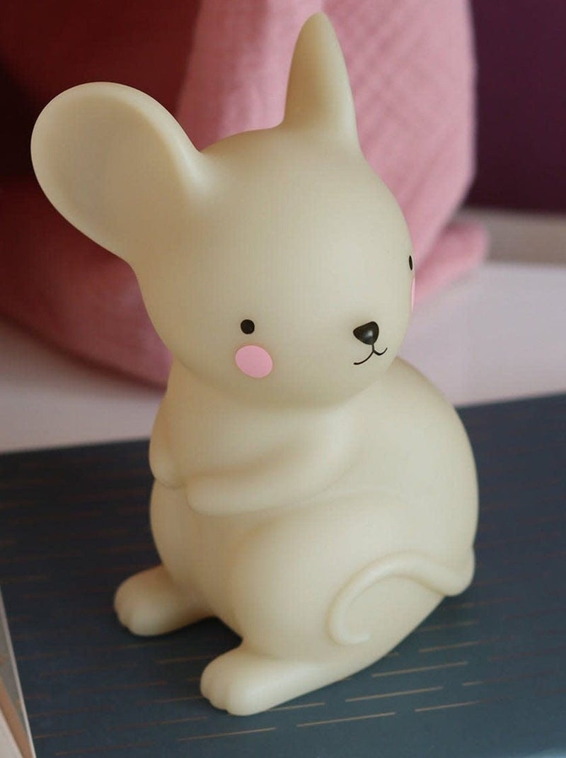 A Little Lovely Company | Veilleuse LED avec minuterie automatique Souris Beige - Kiabi