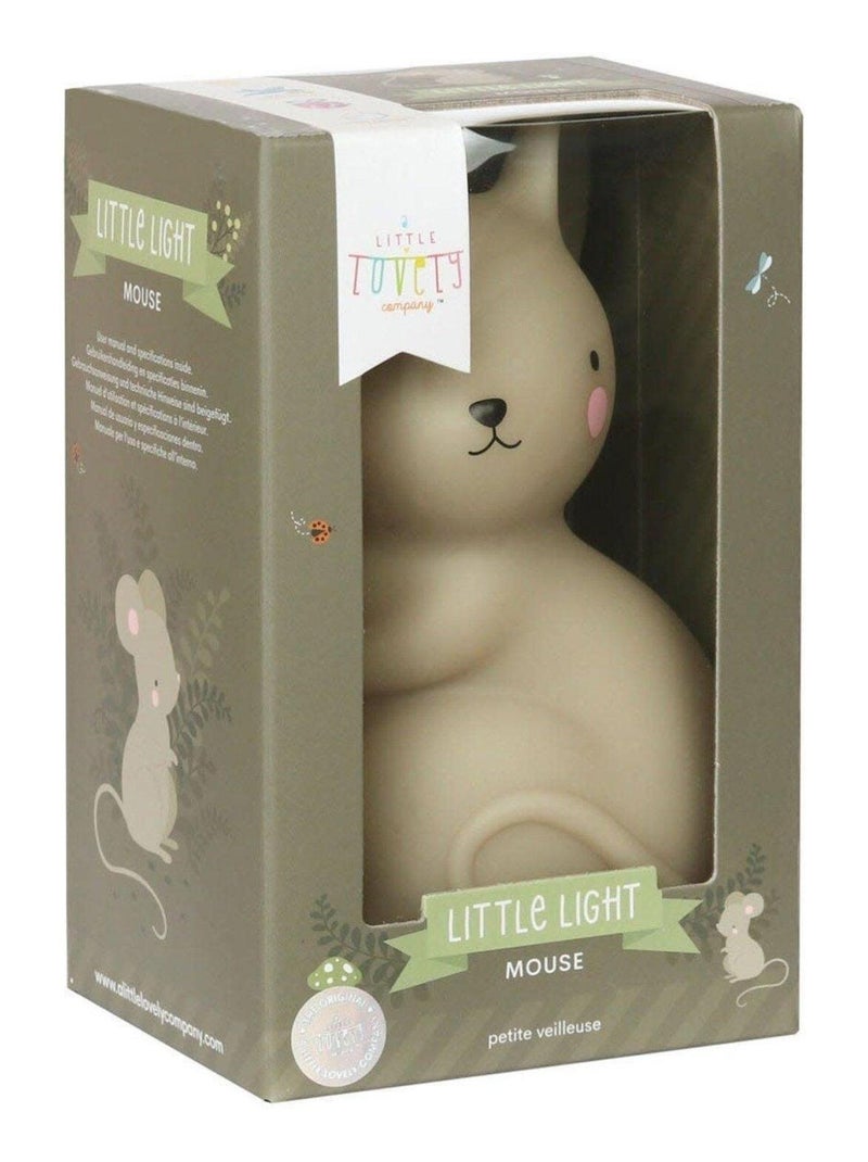 A Little Lovely Company | Veilleuse LED avec minuterie automatique Souris Beige - Kiabi