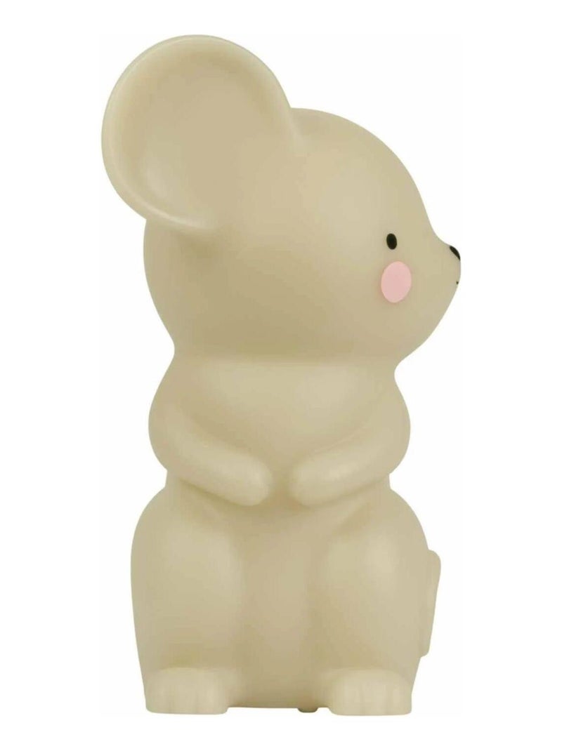 A Little Lovely Company | Veilleuse LED avec minuterie automatique Souris Beige - Kiabi